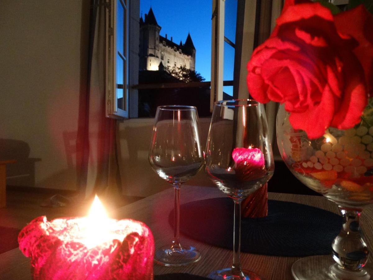 Vue Splendide Sur Chateau Saumur Eksteriør billede